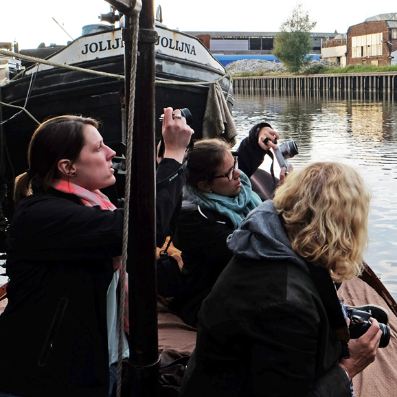 Fotografie workshop op het water